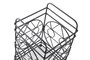 DKD Home Decor Cubertero Metal Geométrico Negro