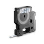Dymo Cinta D1 6 mm x 7 m Negro sobre transparente