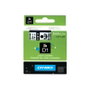 Dymo Cinta D1 6 mm x 7 m Negro sobre transparente