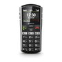 Emporia SIMPLICITY (V27) Teléfono Móvil 2G Resistente IP54, Pantalla 2", Bluetooth, Radio FM, Color Negro Plata