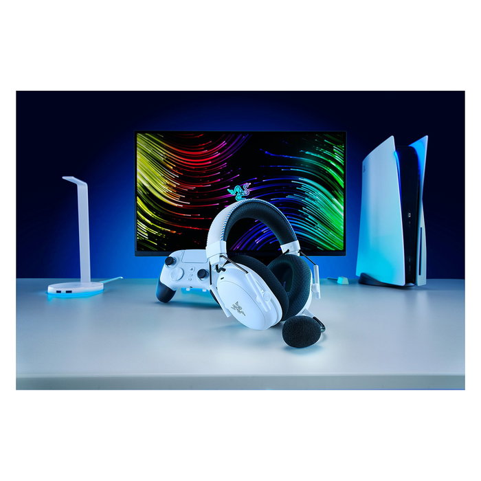 Razer BlackShark V3 Pro Auriculares Gaming Inalámbricos para PlayStation - Blanco