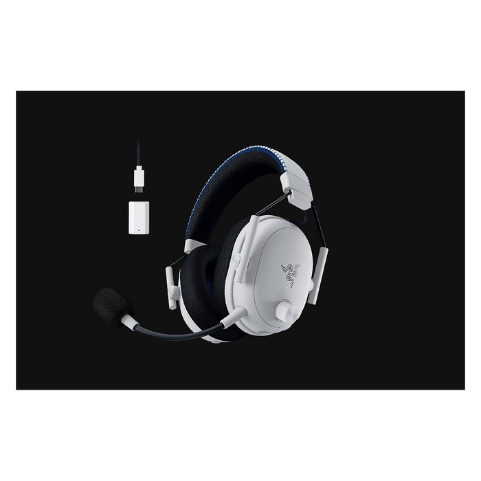 Razer BlackShark V3 Pro Auriculares Gaming Inalámbricos para PlayStation - Blanco