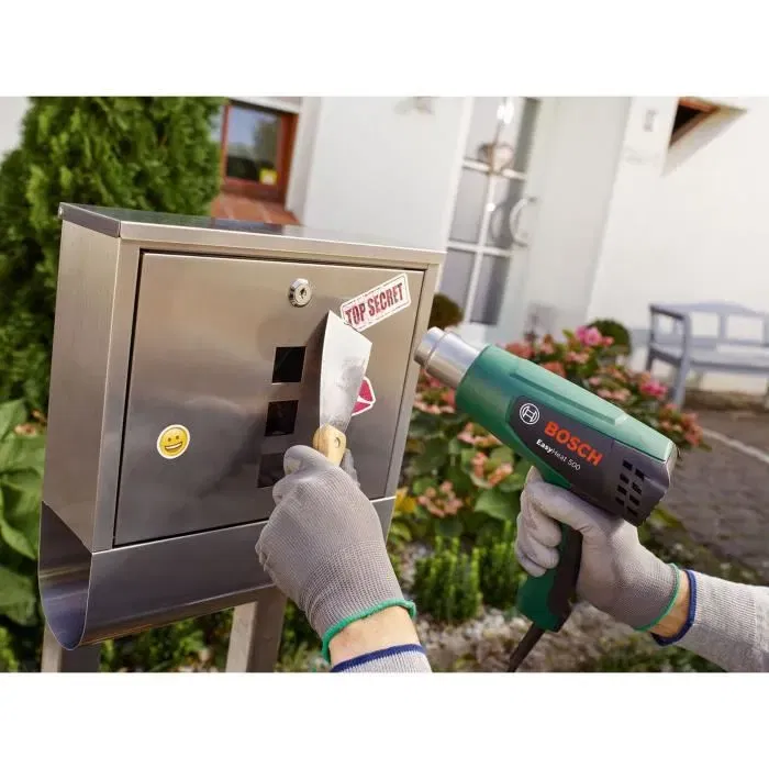 Bosch Pistola de Calor EasyHeat 500 - 2 Configuraciones de Temperatura, Diseño Compacto