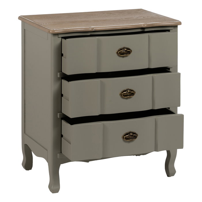 Ixia Mesita Taupe Madera 66 x 40 x 76 cm