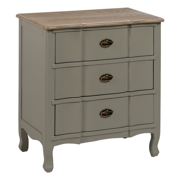 Ixia Mesita Taupe Madera 66 x 40 x 76 cm