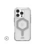 Urban Armor Gear Funda Plyo para Apple iPhone 16 Pro (6.3") - Plata Transparente - TPU con Protección Anti-caídas y Compatible con MagSafe