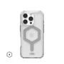 Urban Armor Gear Funda Plyo para Apple iPhone 16 Pro (6.3") - Plata Transparente - TPU con Protección Anti-caídas y Compatible con MagSafe