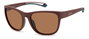 Polaroid PLD-7051-S-7BL Gafas de sol unisex con cristal marrón