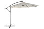 DKD Home Decor Parasol de Jardín y Terraza Marfil 350 x 250 x 300 cm Giratorio 360 UV 50+ Acero y Poliéster