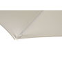 DKD Home Decor Sombrilla de Acero 300x350x250 UV 50+ Giratoria 360 Marfil