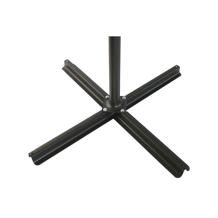 DKD Home Decor Sombrilla de Acero 300x350x250 UV 50+ Giratoria 360 Marfil