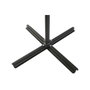 DKD Home Decor Sombrilla de Acero 300x350x250 UV 50+ Giratoria 360 Marfil