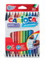 Carioca Rotuladores Birello Doble Punta Fina/Media Colores Surtidos Estuche 12 Ud