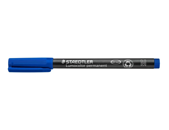 Staedtler Lumocolor Punta Media 6 Colores Permanente