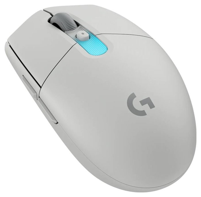 Logitech G305 X Superlight ratón gaming inalámbrico blanco