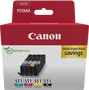 Canon CLI-551 Multipack de Tinta (BK/C/M/Y)