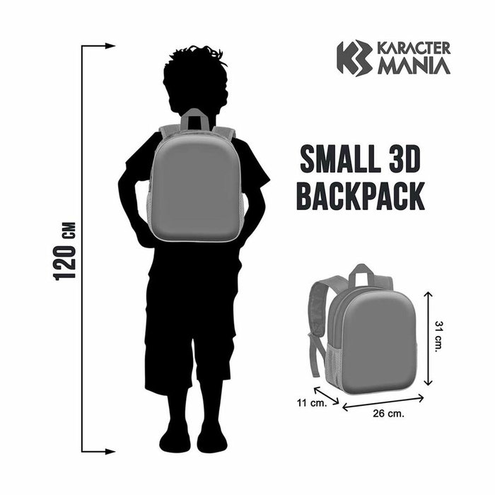 Karaktermania Mochila 3D pequeña Los Vengadores 8,5 l