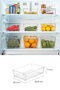 Hermia Set Organizador Nevera 726 (3 Piezas) Plástico Libre de BPA Transparente 20 x 32.5 x 7 cm