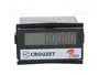 CROUZET CTR24 Contador electrónico de tiempo de trabajo LCD