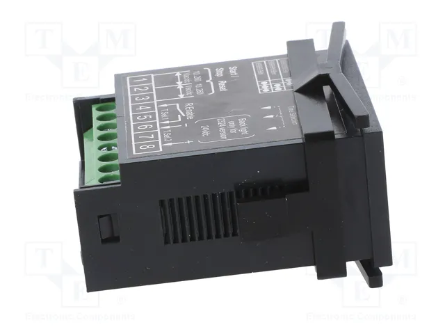 CROUZET CTR24 Contador electrónico de tiempo de trabajo LCD