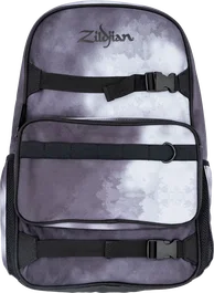 Zildjian Funda Baquetas Estudiante Black Rain Cloud Acolchada Nylon Resistente Múltiples Bolsillos