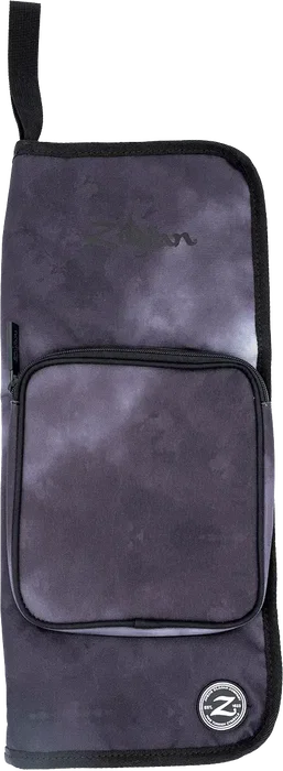 Zildjian Funda Baquetas Estudiante Black Rain Cloud Acolchada Nylon Resistente Múltiples Bolsillos