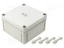 SPELSBERG TK PC 1111-7-O Carcasa Universal de Policarbonato Gris