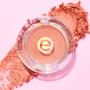 Essence Monocroma Glitter Sombra de Ojos #03 Blushed Stardust en tono plateado, 2 g