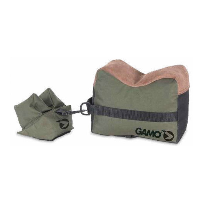 GAMO Sacos de Tiro y Apoyo Modelo i - Sacos Delantero y Trasero Rellenables de Arena para Centrar y Estabilizar Visores en Carabinas GAMO Sacos de Tiro y Apoyo Modelo i - Sacos Delantero y Trasero Rellenables de Arena para Centrar y Estabilizar Visores en Carabinas