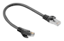Lanberg Patchcord RJ45 Cat6 FTP 0,25 m Negro