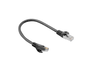 Lanberg Patchcord RJ45 Cat6 FTP 0,25 m Negro