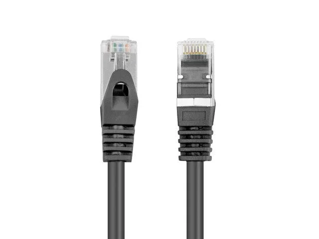 Lanberg Patchcord RJ45 Cat6 F/UTP 0,25 m Negro Lanberg Patchcord RJ45 Cat6 F/UTP 0,25 m Negro