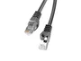 Lanberg Patchcord RJ45 Cat6 F/UTP 0,25 m Negro
