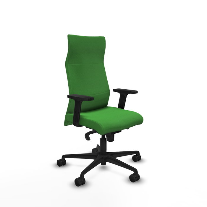 PIQUERAS Y CRESPO Sillón Albacete con Mecanismo Sincro, Tela Verde y Brazos 2D PIQUERAS Y CRESPO Sillón Albacete con Mecanismo Sincro, Tela Verde y Brazos 2D