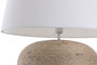 DKD Home Decor Lámpara de Sobremesa Mediterráneo Colección Cuerda - Marrón Crudo, Cuerda y Dolomita, 50x70x50 cm