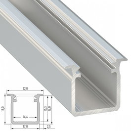 Perfil Aluminio Tipo G 2,02M