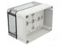 SPELSBERG TK PC Carcasa Universal Gris de Policarbonato