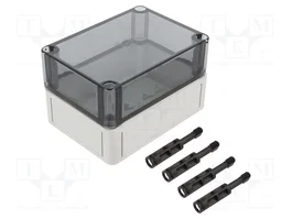 SPELSBERG TK PC Carcasa Universal Gris de Policarbonato
