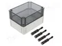 SPELSBERG TK PC Carcasa Universal Gris de Policarbonato