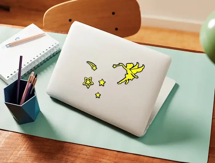 Imaginovo Pegatinas Hadas Luminosas con Relieve 190x105 mm Imaginovo Pegatinas Hadas Luminosas con Relieve 190x105 mm