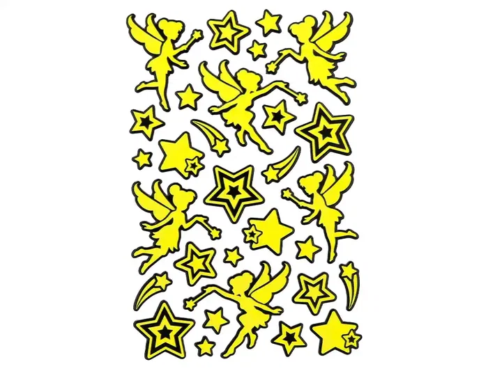 Imaginovo Pegatinas Hadas Luminosas con Relieve 190x105 mm Imaginovo Pegatinas Hadas Luminosas con Relieve 190x105 mm