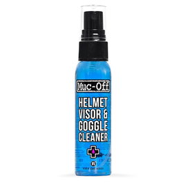 Muc-Off Limpiador para Casco, Visera y Gafas | Antibacteriano, pH Neutro y Biodegradable