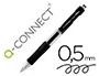Q-connect Bolígrafo Sigma Retráctil Tinta Gel Negro 0.5 mm