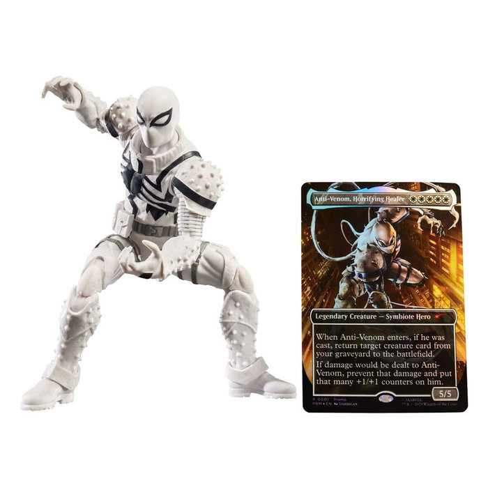 Hasbro Marvel Legends Agent Anti-Venom con carta exclusiva Magic: The Gathering 15 cm
