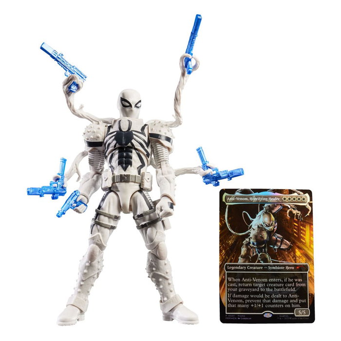 Hasbro Marvel Legends Agent Anti-Venom con carta exclusiva Magic: The Gathering 15 cm