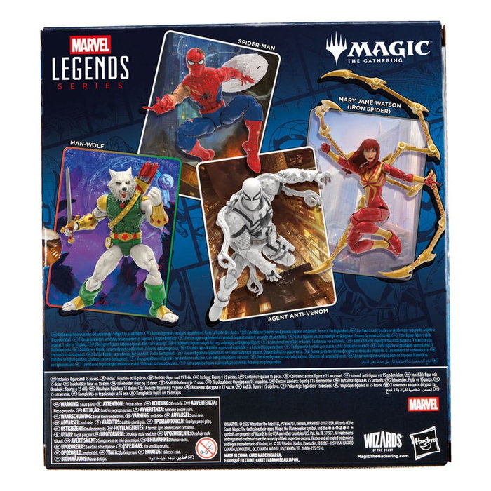 Hasbro Marvel Legends Agent Anti-Venom con carta exclusiva Magic: The Gathering 15 cm