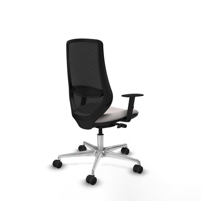 PIQUERAS Y CRESPO Silla de oficina Mardos con Mecanismo Sincro/Traslack Blanco y Negro PIQUERAS Y CRESPO Silla de oficina Mardos con Mecanismo Sincro/Traslack Blanco y Negro