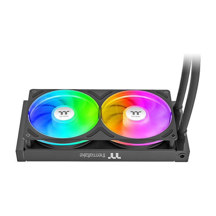 Thermaltake TH240-S V3 ARGB Sync AIO - Refrigeración Líquida Todo en Uno, 240 mm, 2 Ventiladores ARGB, Negro