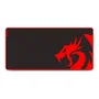 Redragon Kunlun P006A Alfombrilla Gaming Speed XL (88x42 cm) Negra y Roja con Bordes Reforzados - Superficie Tipo Speed y Base Antideslizante