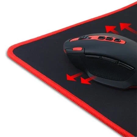 Redragon Kunlun P006A Alfombrilla para Ratón Gaming Negro, Rojo